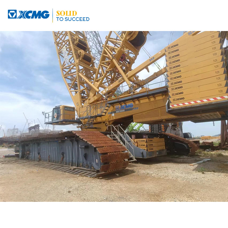 XCMG Manufacturer Second Hand Large Knuckle Boom Crane 1250 Ton XGC16000 Used Crawler Crane For Sale - Kāpurķēžu celtnis: foto 1 XCMG Manufacturer Second Hand Large Knuckle Boom Crane 1250 Ton XGC16000 Used Crawler Crane For Sale - Kāpurķēžu celtnis: foto 1