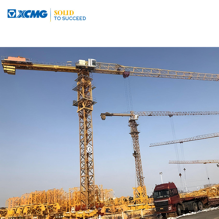 XCMG Official 20 Ton Construction Tower Crane XL6025-20 Used Liffing Jib Tower Crane For Sale - Torņa celtnis: foto 1 XCMG Official 20 Ton Construction Tower Crane XL6025-20 Used Liffing Jib Tower Crane For Sale - Torņa celtnis: foto 1
