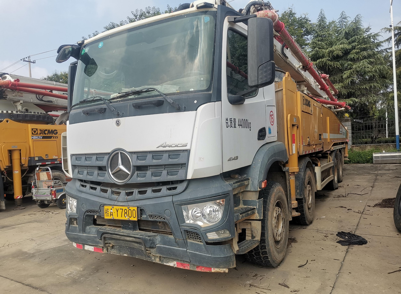 XCMG Official Concrete Machinery Pump HB58V 58m Used Truck-mounted Concrete Pump Price List - Betona sūknis: foto 3 XCMG Official Concrete Machinery Pump HB58V 58m Used Truck-mounted Concrete Pump Price List - Betona sūknis: foto 3