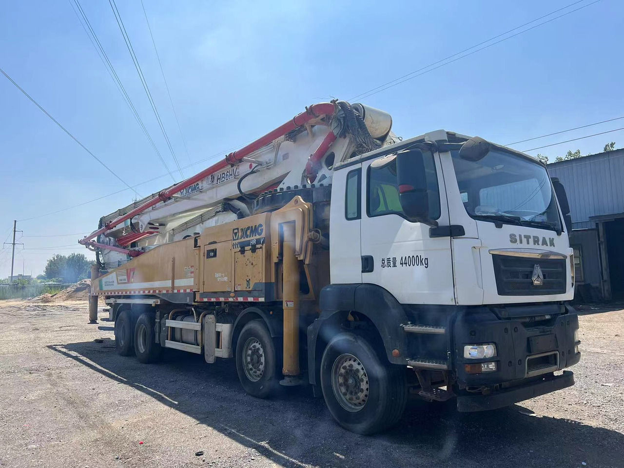 XCMG Official Concrete Machinery Second Hand HB62V 62m Used Mobile Concrete Pump for Sale - Betona sūknis: foto 2 XCMG Official Concrete Machinery Second Hand HB62V 62m Used Mobile Concrete Pump for Sale - Betona sūknis: foto 2
