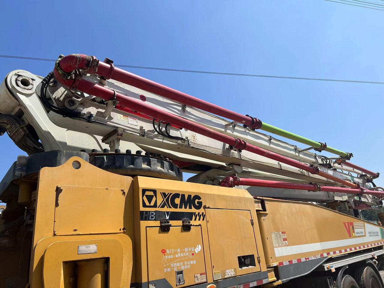 XCMG Official Concrete Machinery Second Hand HB62V 62m Used Mobile Concrete Pump for Sale - Betona sūknis: foto 5 XCMG Official Concrete Machinery Second Hand HB62V 62m Used Mobile Concrete Pump for Sale - Betona sūknis: foto 5