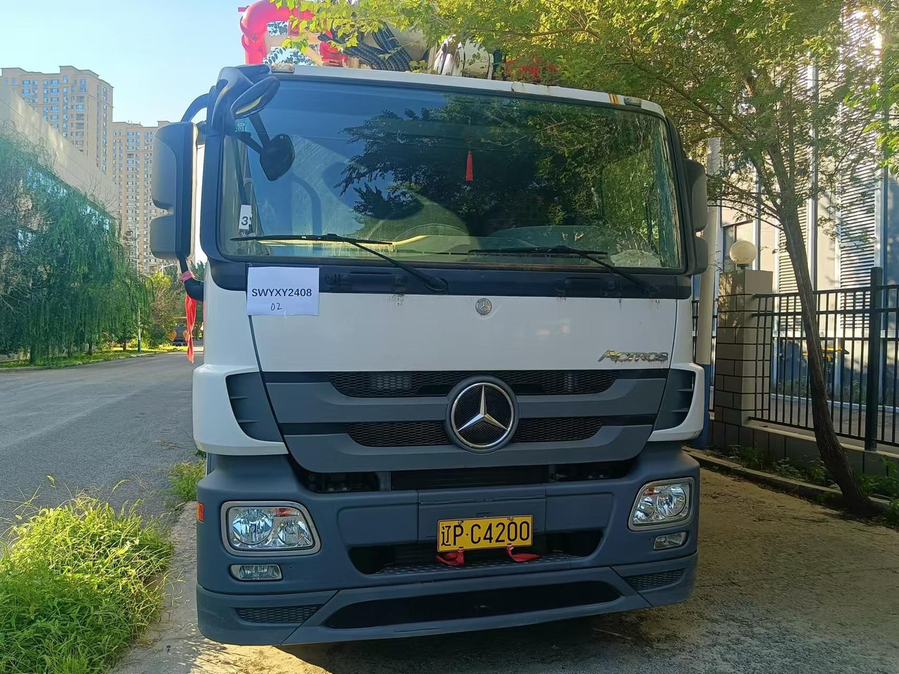 XCMG Official HB50V Used China Concrete Pump Truck 50m Truck-mounted Cconcrete Boom Pump Price - Betona sūknis: foto 2 XCMG Official HB50V Used China Concrete Pump Truck 50m Truck-mounted Cconcrete Boom Pump Price - Betona sūknis: foto 2
