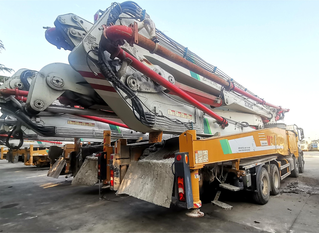 XCMG Official HB62V Second Hand Concrete Pump Truck 62m Truck-mounted Concrete Pump Price - Betona sūknis: foto 4 XCMG Official HB62V Second Hand Concrete Pump Truck 62m Truck-mounted Concrete Pump Price - Betona sūknis: foto 4