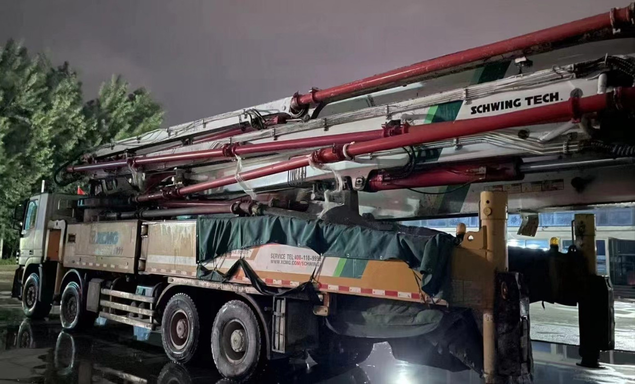 XCMG Official Hb58V Concrete Machinery 2019 Used 58m Concrete Pump Truck for Sale - Betona sūknis: foto 2 XCMG Official Hb58V Concrete Machinery 2019 Used 58m Concrete Pump Truck for Sale - Betona sūknis: foto 2
