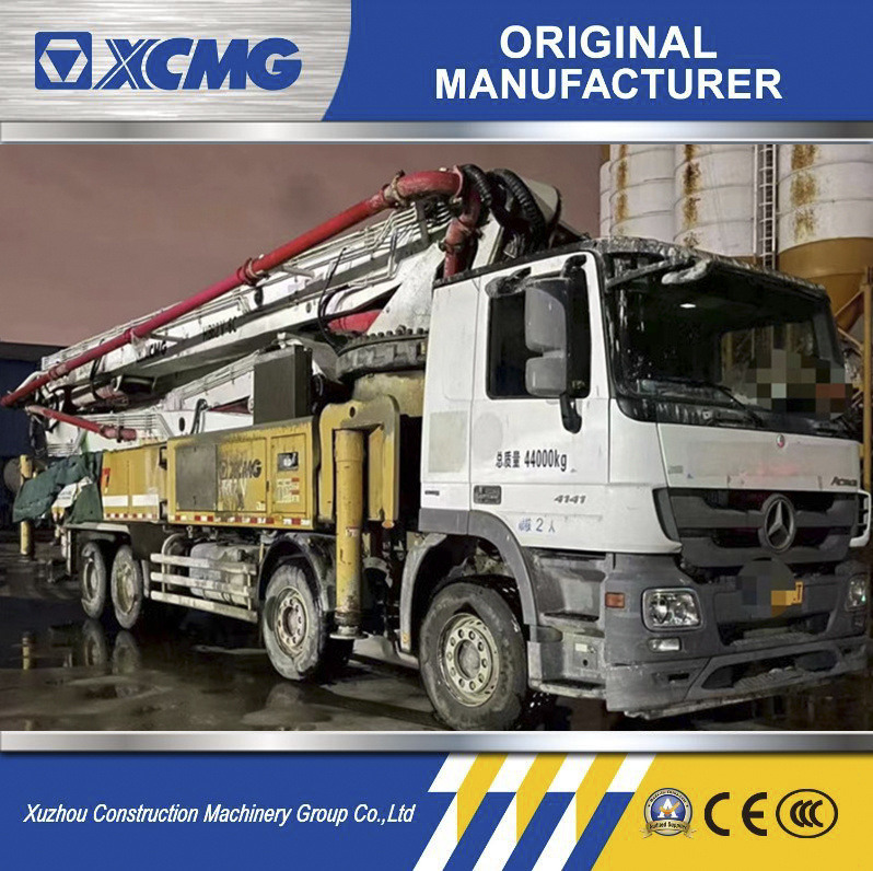 XCMG Official Hb58V Used 58m Mobile Concrete Pump Truck Second Hand 2019 - Betona sūknis: foto 1 XCMG Official Hb58V Used 58m Mobile Concrete Pump Truck Second Hand 2019 - Betona sūknis: foto 1