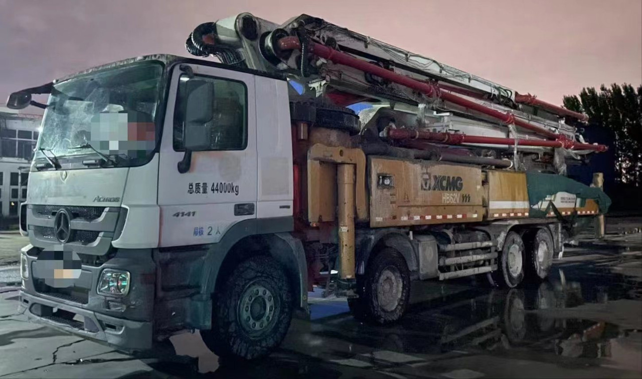 XCMG Official Hb58V Used 58m Mobile Concrete Pump Truck Second Hand 2019 - Betona sūknis: foto 4 XCMG Official Hb58V Used 58m Mobile Concrete Pump Truck Second Hand 2019 - Betona sūknis: foto 4
