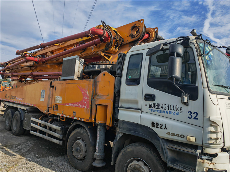 XCMG Official Hb60K 2016 Year Used 56m Truck-Mounted Concrete Pump Truck for Sale - Betona sūknis: foto 2 XCMG Official Hb60K 2016 Year Used 56m Truck-Mounted Concrete Pump Truck for Sale - Betona sūknis: foto 2