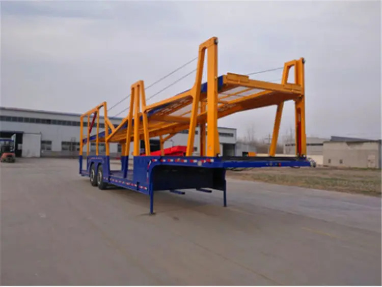 XCMG Official Manufacturer Flat Bed Container Car Transport Semi Truck Trailer - Puspiekabe autovedējs: foto 5 XCMG Official Manufacturer Flat Bed Container Car Transport Semi Truck Trailer - Puspiekabe autovedējs: foto 5