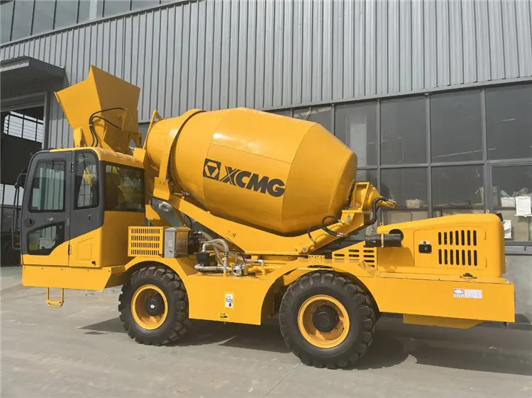 XCMG Official Portable Cement Concrete Mixer Self Loading Mobile Concrete Mixer Price List - Betonvedējs: foto 3 XCMG Official Portable Cement Concrete Mixer Self Loading Mobile Concrete Mixer Price List - Betonvedējs: foto 3