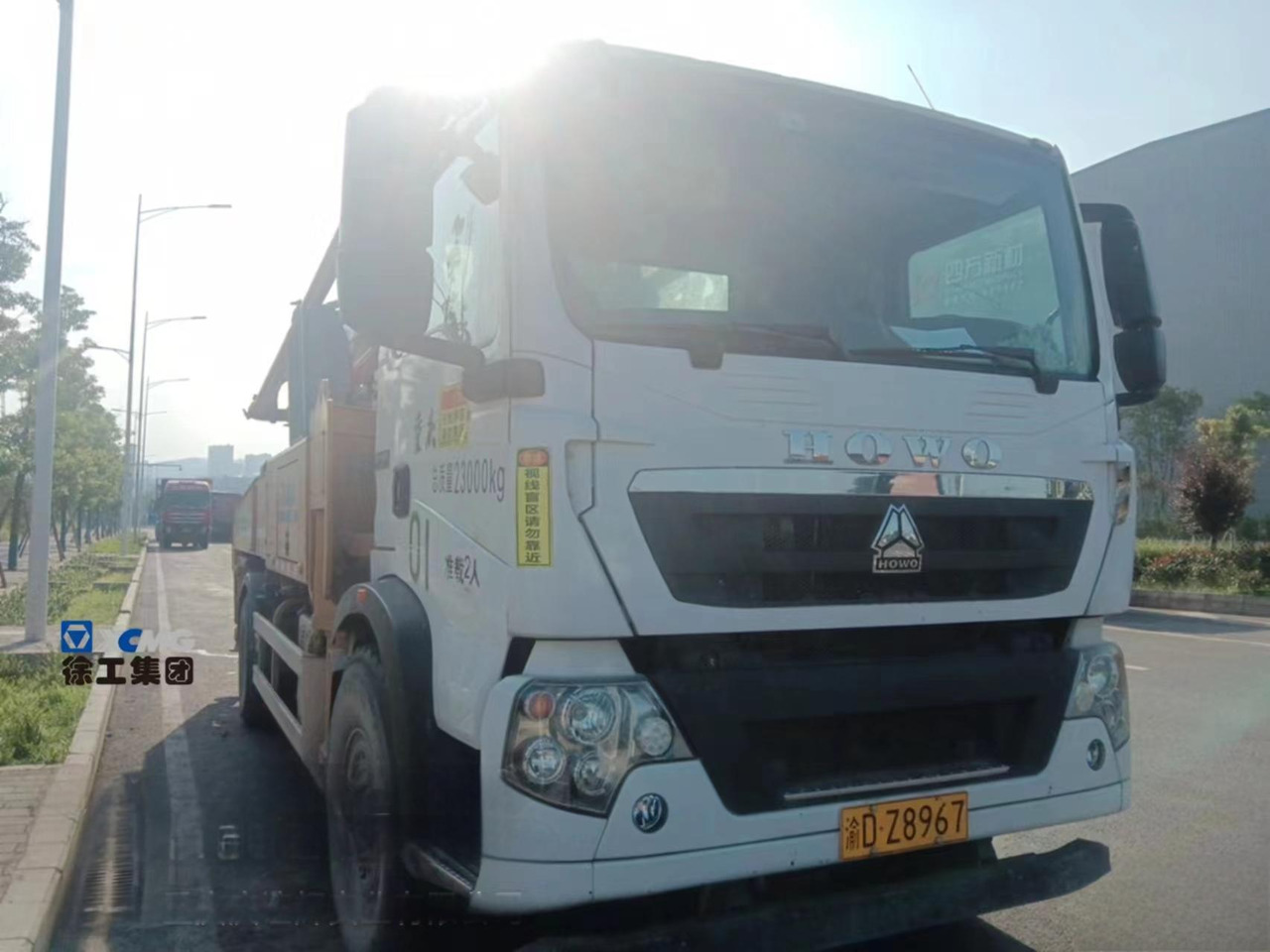 XCMG Official Road Construction Machinery HB37V 37m Used Concrete Pump Truck On Sale - Betona sūknis: foto 3 XCMG Official Road Construction Machinery HB37V 37m Used Concrete Pump Truck On Sale - Betona sūknis: foto 3