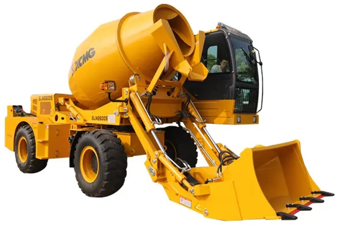 XCMG Official SLM2600S 2.6cbm Concrete Mixer Mobile Self Loading Concrete Mixer Truck - Betona maisītājs: foto 2 XCMG Official SLM2600S 2.6cbm Concrete Mixer Mobile Self Loading Concrete Mixer Truck - Betona maisītājs: foto 2