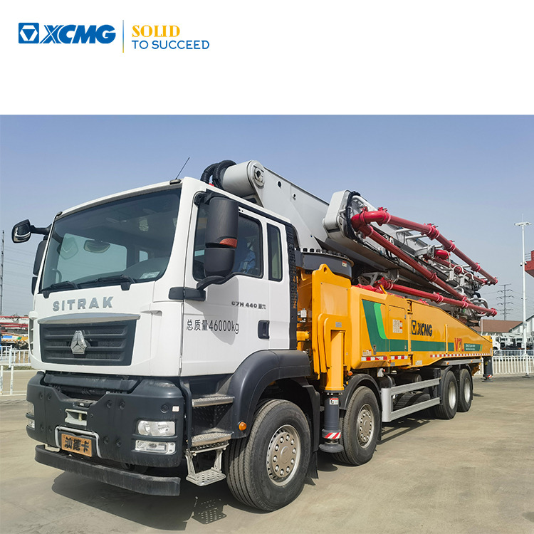 XCMG Official Second Hand 62m Concrete Boom Pump HB62V Truck Mounted Concrete Pump For Sale - Betona sūknis: foto 1 XCMG Official Second Hand 62m Concrete Boom Pump HB62V Truck Mounted Concrete Pump For Sale - Betona sūknis: foto 1