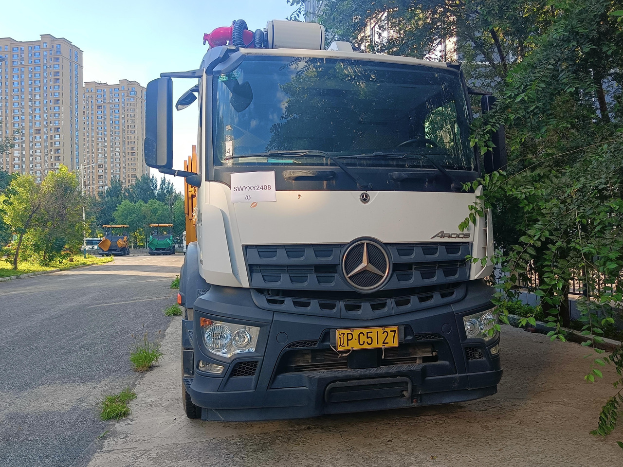 XCMG Official Second Hand Cement Pump Truck HB62V 62m Concrete Pump Truck Price List - Betona sūknis: foto 2 XCMG Official Second Hand Cement Pump Truck HB62V 62m Concrete Pump Truck Price List - Betona sūknis: foto 2