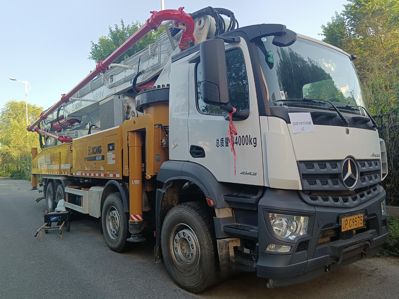 XCMG Official Second Hand HB58V Hydraulic Truck Concrete Pump 58m Truck Mount Concrete Ppumps Price - Betona sūknis: foto 3 XCMG Official Second Hand HB58V Hydraulic Truck Concrete Pump 58m Truck Mount Concrete Ppumps Price - Betona sūknis: foto 3