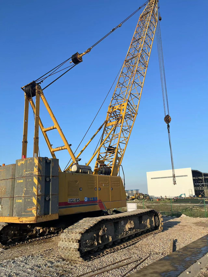 XCMG Official Used 85 Ton XGC85 Mechanical Crawler Second Hand Crane Mobile Mini Crane Price - Kāpurķēžu celtnis: foto 3 XCMG Official Used 85 Ton XGC85 Mechanical Crawler Second Hand Crane Mobile Mini Crane Price - Kāpurķēžu celtnis: foto 3