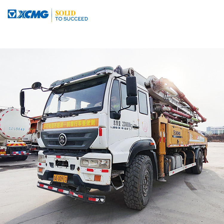 XCMG Official Used Concrete Pump Truck HB37V 37 Meters Cement Pump Machine Price For Sale - Betona sūknis: foto 1 XCMG Official Used Concrete Pump Truck HB37V 37 Meters Cement Pump Machine Price For Sale - Betona sūknis: foto 1