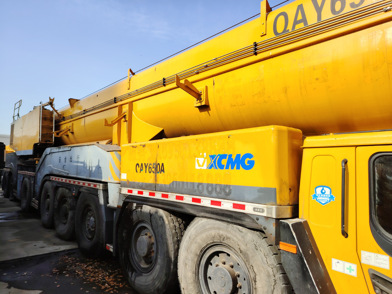 XCMG Official Used Heavy Duty Hydraulics Crane QAY650A All Terrain Cranes For Sale 650 Ton - Visurgājējs celtnis: foto 5 XCMG Official Used Heavy Duty Hydraulics Crane QAY650A All Terrain Cranes For Sale 650 Ton - Visurgājējs celtnis: foto 5