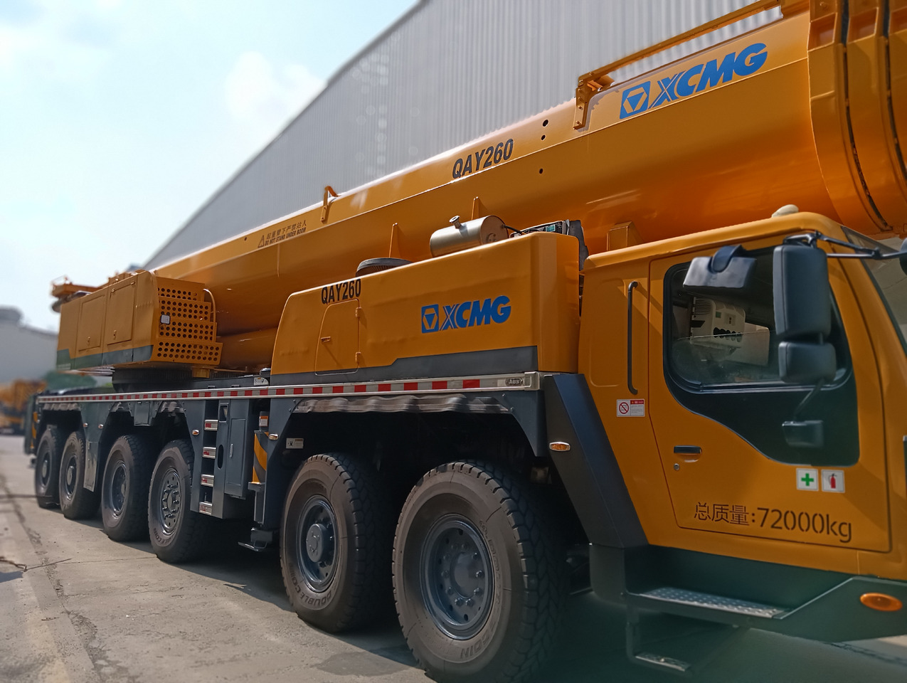 XCMG Official Used Mobile Crane QAY260 All Terrain Cranes Price For Sale - Autoceltnis: foto 5 XCMG Official Used Mobile Crane QAY260 All Terrain Cranes Price For Sale - Autoceltnis: foto 5