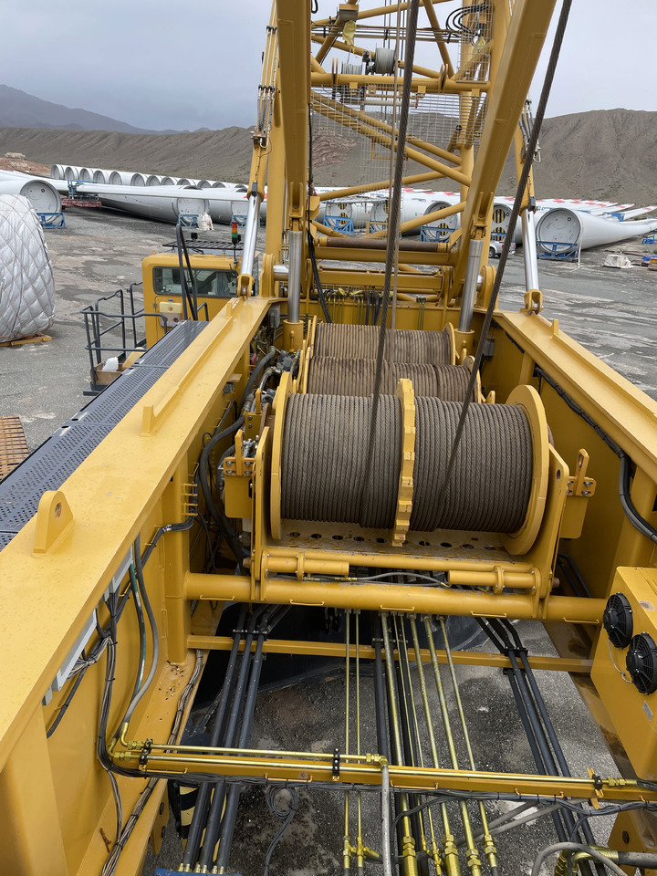 Kāpurķēžu celtnis XCMG Official Used Telescopic Crawler Crane XGC11000A 1000 Ton Heavy Duty Lattice Boom Crawler Crane Sale: foto 6