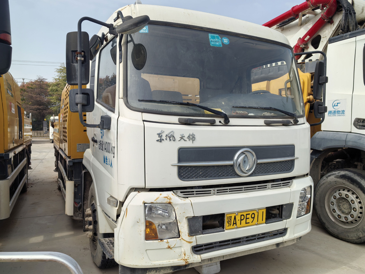 XCMG Official Used Truck Mounted Concrete Pump HBC10022 In Good Condition - Betona sūknis: foto 3 XCMG Official Used Truck Mounted Concrete Pump HBC10022 In Good Condition - Betona sūknis: foto 3