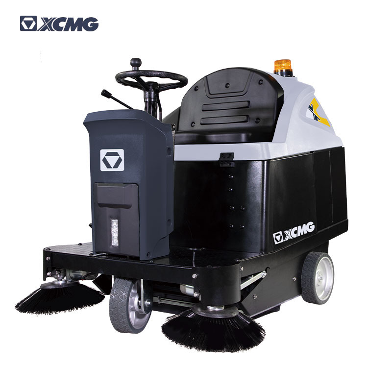 XCMG Official XGHD100 Ride on Sweeper and Scrubber Floor Sweeper Machine - Rūpnieciskais slaucītājs: foto 3 XCMG Official XGHD100 Ride on Sweeper and Scrubber Floor Sweeper Machine - Rūpnieciskais slaucītājs: foto 3