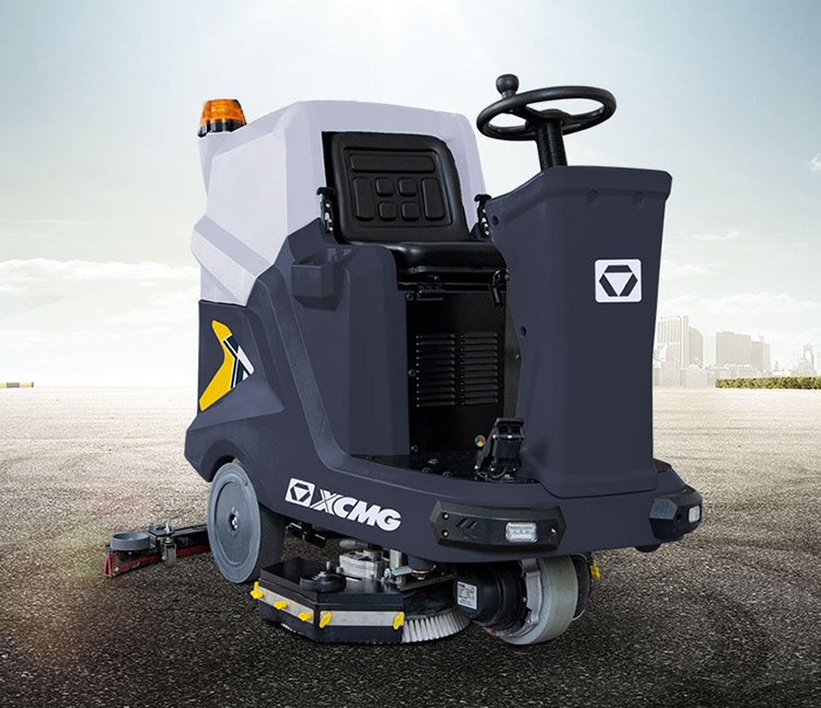 XCMG Official XGHD120B Road Sweeper Ride On Floor Scrubber Machine - Grīdas mazgāšanas iekārta: foto 5 XCMG Official XGHD120B Road Sweeper Ride On Floor Scrubber Machine - Grīdas mazgāšanas iekārta: foto 5