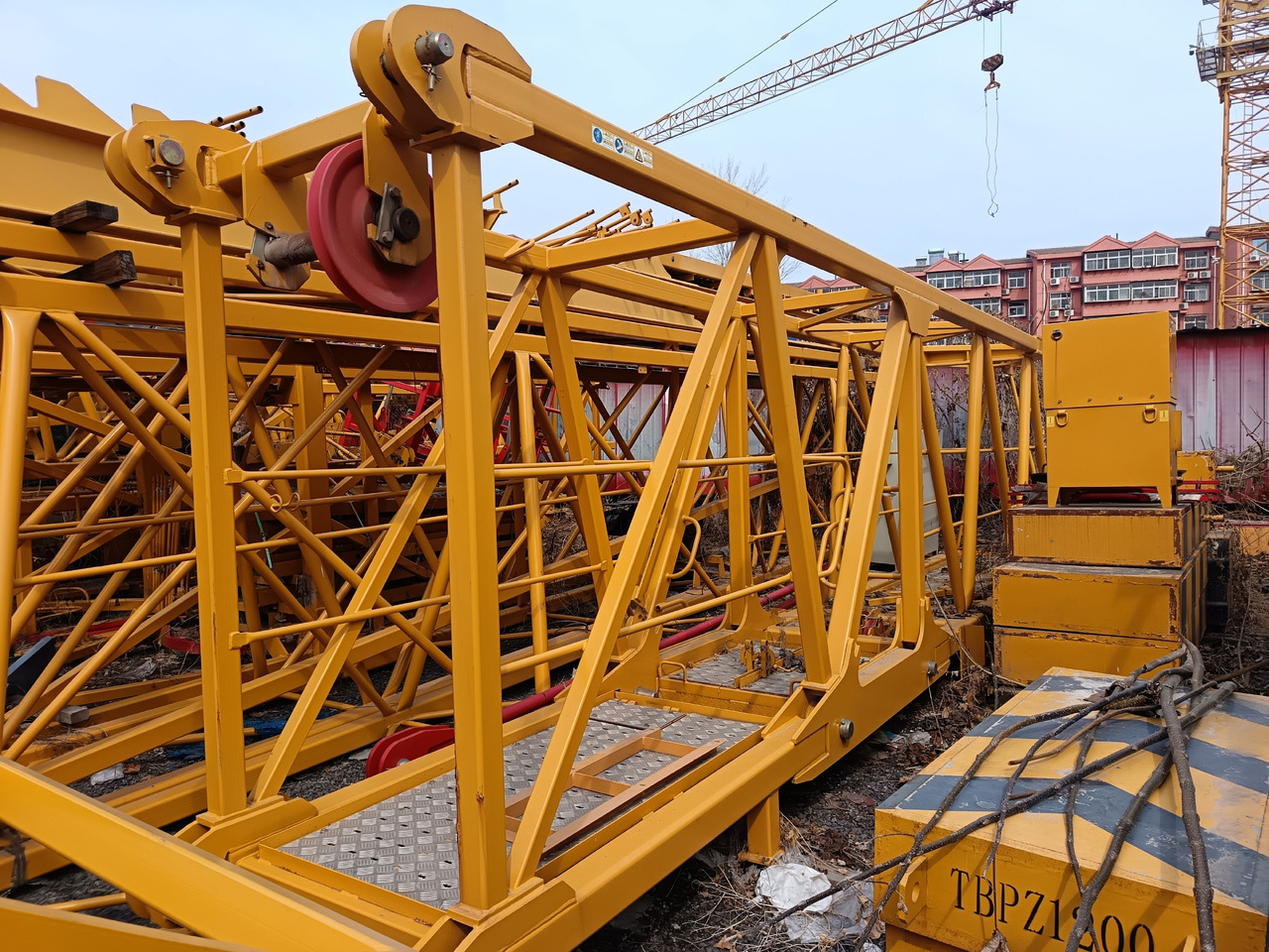 XCMG Official XGT6015A-8S Construction Lifting Crane 8t Flat Top Tower Crane For Sale - Torņa celtnis: foto 4 XCMG Official XGT6015A-8S Construction Lifting Crane 8t Flat Top Tower Crane For Sale - Torņa celtnis: foto 4