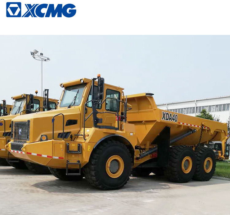 XCMG Official Xda40 China 2018 Year 40 Ton Used Dump Tipper Truck in Good Condition - Artikulētias pašizgāzējs: foto 1 XCMG Official Xda40 China 2018 Year 40 Ton Used Dump Tipper Truck in Good Condition - Artikulētias pašizgāzējs: foto 1