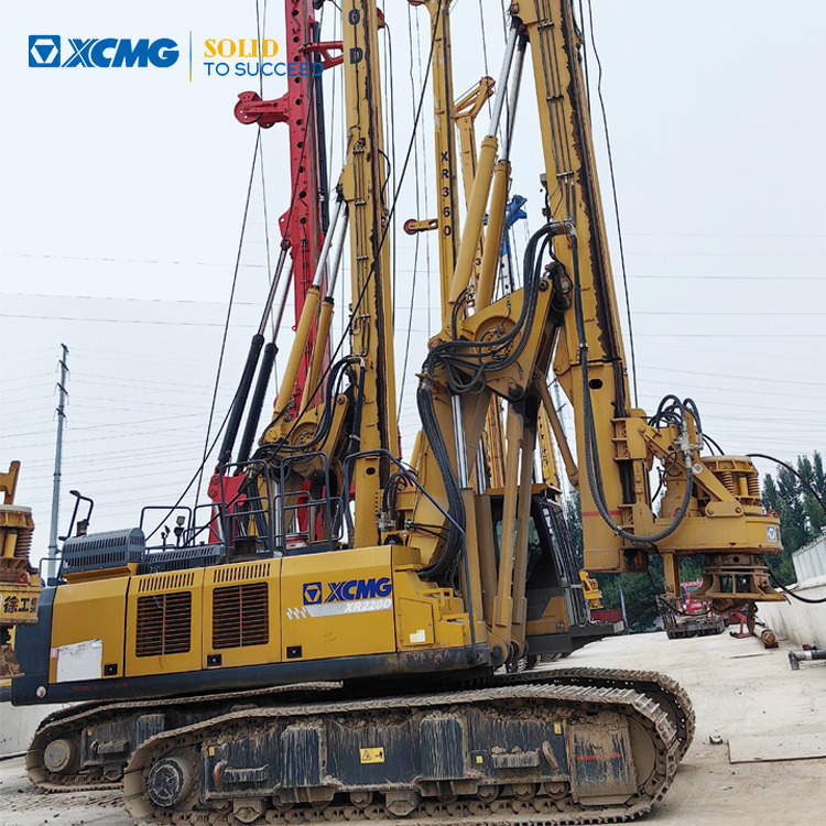 XCMG Offiical Used Rotary Drilling Rigs Drilling Machine XR220D Pile Drilling Rig For Sale - Urbšanas mašīna: foto 1 XCMG Offiical Used Rotary Drilling Rigs Drilling Machine XR220D Pile Drilling Rig For Sale - Urbšanas mašīna: foto 1
