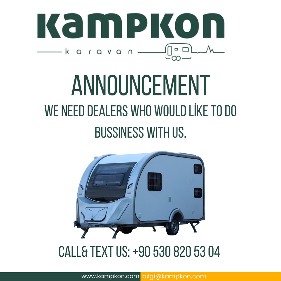 KAMPKON DEALER - Dzīvojamais treileris: foto 1 KAMPKON DEALER - Dzīvojamais treileris: foto 1