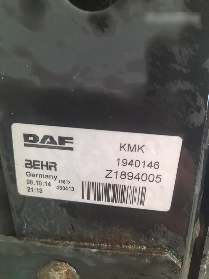 DAF XF 106 1909450 / 1993568 DAF truck - Radiators - Kravas automašīna: foto 5 DAF XF 106 1909450 / 1993568 DAF truck - Radiators - Kravas automašīna: foto 5