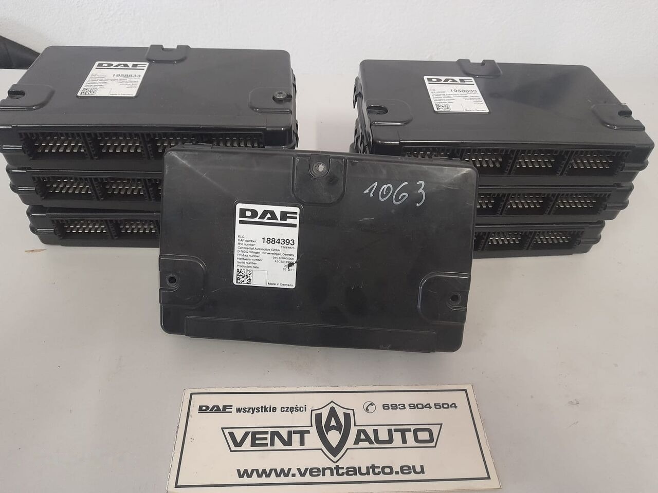 DAF XF 106 ELC DAF XF 106 truck - Elektroniskais vadības bloks (ECU) - Kravas automašīna: foto 1 DAF XF 106 ELC DAF XF 106 truck - Elektroniskais vadības bloks (ECU) - Kravas automašīna: foto 1