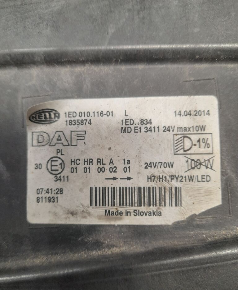 DAF XF 106 LIFT 0501328597   TRAXON - Elektroniskais vadības bloks (ECU) - Kravas automašīna: foto 5 DAF XF 106 LIFT 0501328597   TRAXON - Elektroniskais vadības bloks (ECU) - Kravas automašīna: foto 5