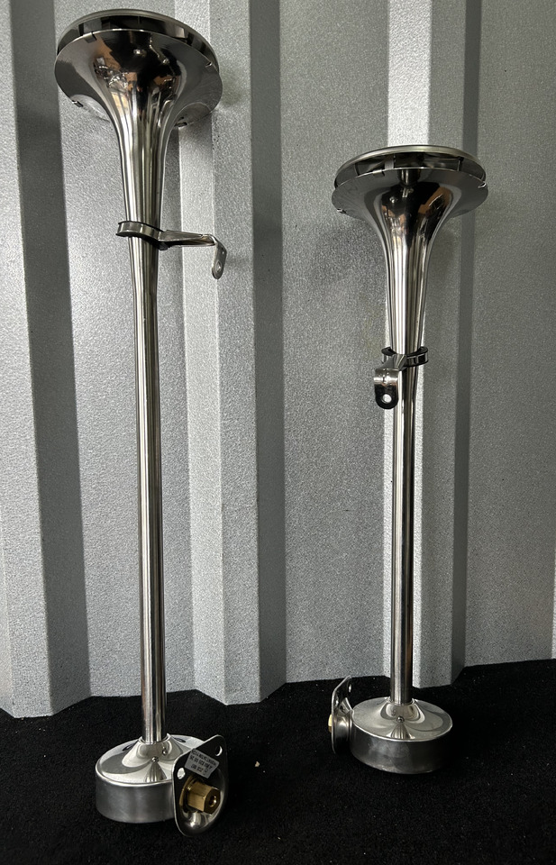 FIAMM 2 TRUMPETS, SHORT + LONG + ASSEMBLY KIT FIAMM, ORIGINAL FOR MERCEDES ACTROS MP5 - Universāla rezerves daļa: foto 4 FIAMM 2 TRUMPETS, SHORT + LONG + ASSEMBLY KIT FIAMM, ORIGINAL FOR MERCEDES ACTROS MP5 - Universāla rezerves daļa: foto 4