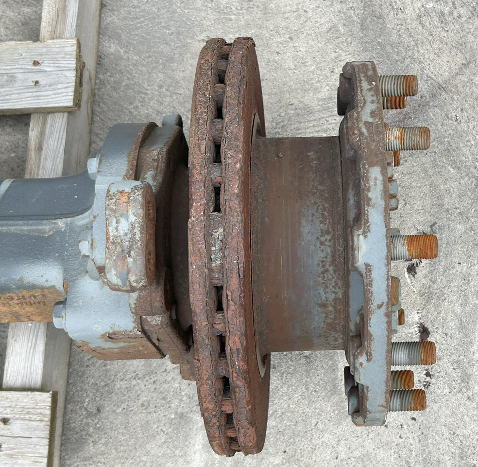 Aizmugurējā ass MERCEDES ACTROS MP4 TRAILING AXLE: foto 10