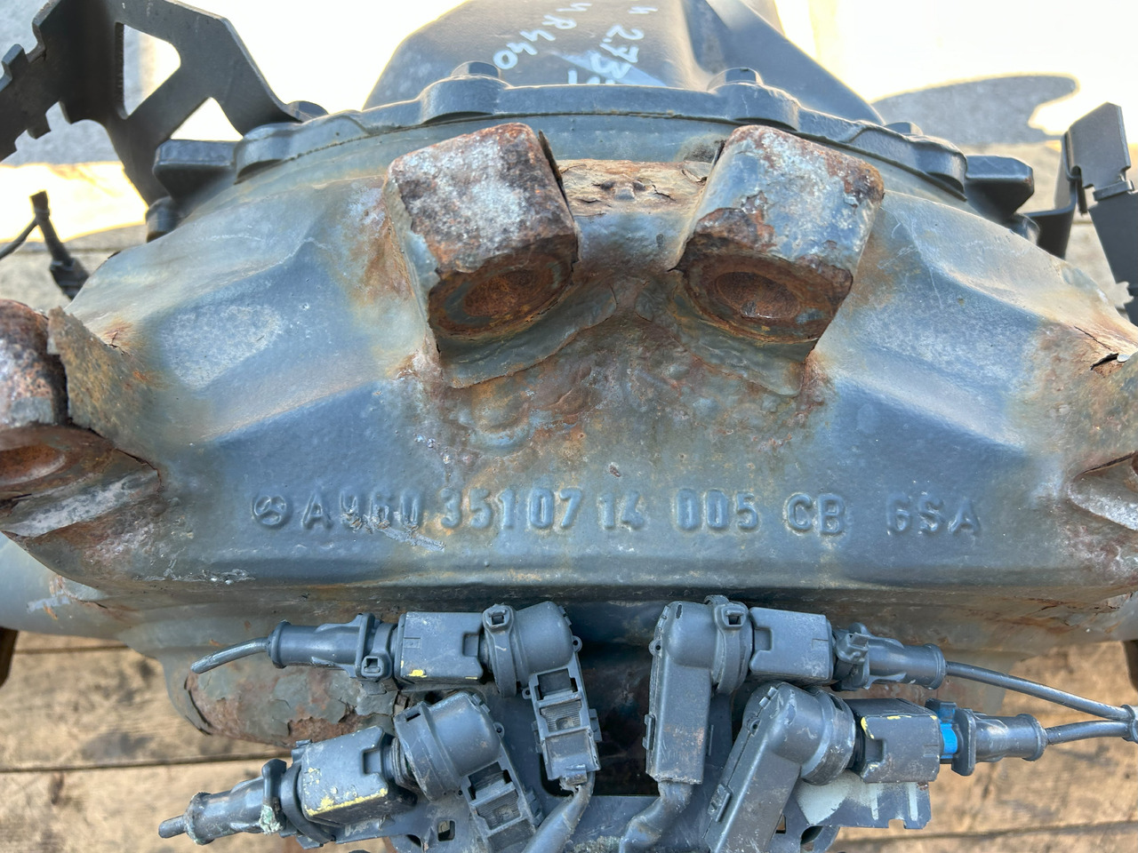 MERCEDES AXLE + HUBS R440-13,0 2,733 ACTROS MP4 - Aizmugurējā ass: foto 2 MERCEDES AXLE + HUBS R440-13,0 2,733 ACTROS MP4 - Aizmugurējā ass: foto 2