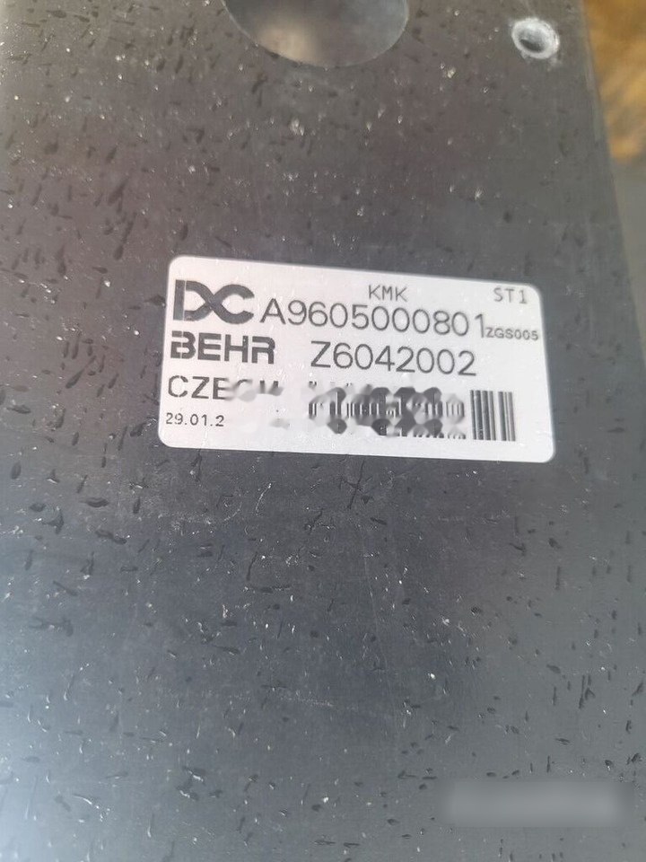 Mercedes-Benz ACTROS MP4 A9605000801 Mercedes-Benz truck - Radiators - Kravas automašīna: foto 5 Mercedes-Benz ACTROS MP4 A9605000801 Mercedes-Benz truck - Radiators - Kravas automašīna: foto 5