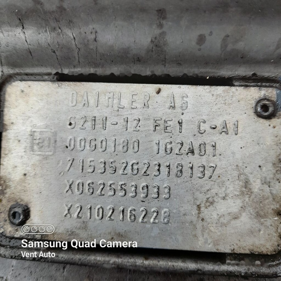 Mercedes-Benz ACTROS MP5 G211-12 Mercedes-Benz MP5 truck - Pārnesumkārba - Kravas automašīna: foto 5 Mercedes-Benz ACTROS MP5 G211-12 Mercedes-Benz MP5 truck - Pārnesumkārba - Kravas automašīna: foto 5