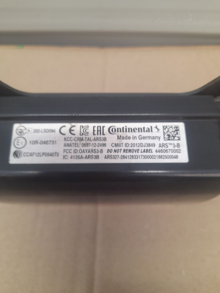 RADAR AKTYWNY ACC2 AEBS DAF XF 106 LIFT 2109334  DAF 2109334 XF 106 truck - Elektrosistēma - Kravas automašīna: foto 4 RADAR AKTYWNY ACC2 AEBS DAF XF 106 LIFT 2109334  DAF 2109334 XF 106 truck - Elektrosistēma - Kravas automašīna: foto 4