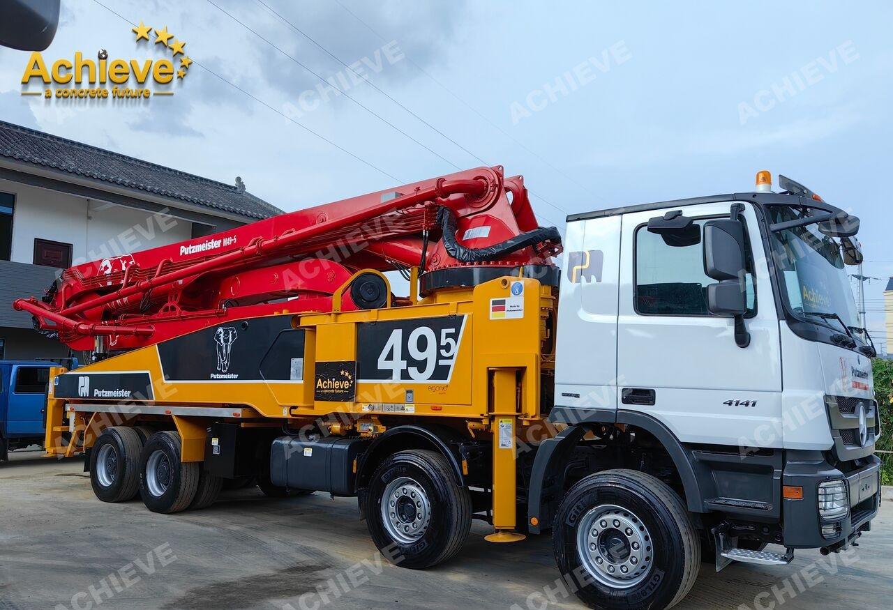PUTZMEISTER Mercedes-Benz 4141 Putzmeister 49.5M 【ACHIEVE】TOP CONDITION!!! - Betona sūknis: foto 5 PUTZMEISTER Mercedes-Benz 4141 Putzmeister 49.5M 【ACHIEVE】TOP CONDITION!!! - Betona sūknis: foto 5