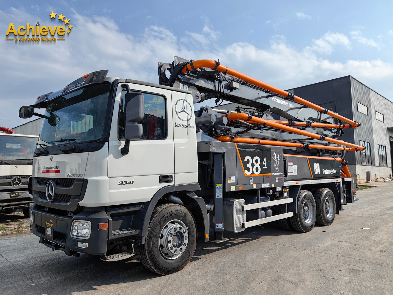 PUTZMEISTER PUTZMEISTER M38-4Z 2013 HOT SALE Mercedes-Benz【ACHIEVE】TOP CONDITION!!! - Betona sūknis: foto 3 PUTZMEISTER PUTZMEISTER M38-4Z 2013 HOT SALE Mercedes-Benz【ACHIEVE】TOP CONDITION!!! - Betona sūknis: foto 3