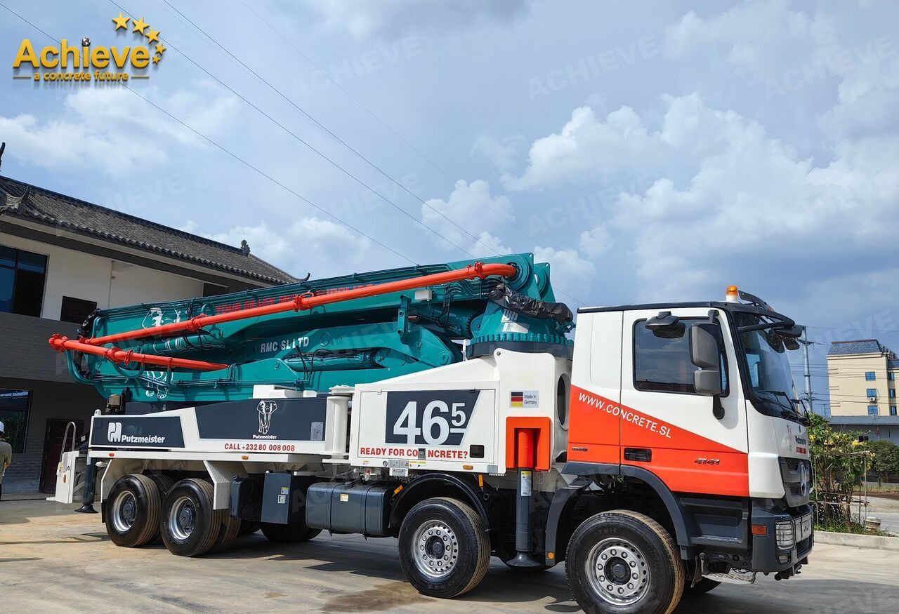 Putzmeister Compact Truck-Mounted Concrete Pump M46-5 【ACHIEVE】TOP CONDITION!!! - Betona sūknis: foto 1 Putzmeister Compact Truck-Mounted Concrete Pump M46-5 【ACHIEVE】TOP CONDITION!!! - Betona sūknis: foto 1