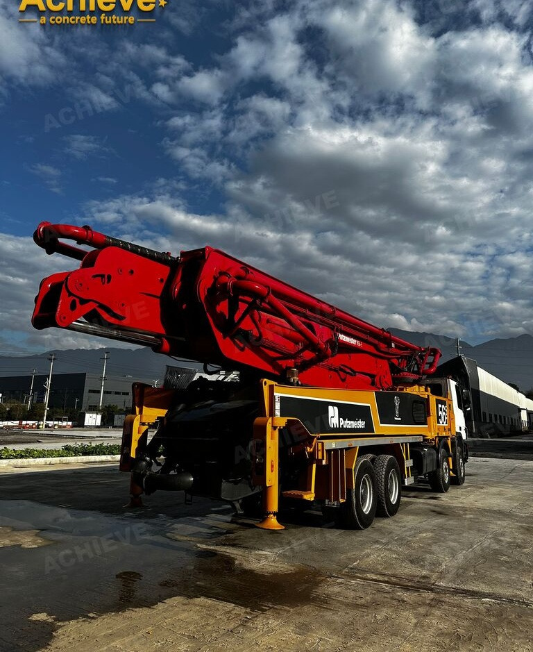 Betona sūknis Putzmeister Putzmeister  M56-4RZ Actros 4141Mercedes-Benz Concrete pump truck 【ACHIEVE】TOP CONDITION!!!: foto 21