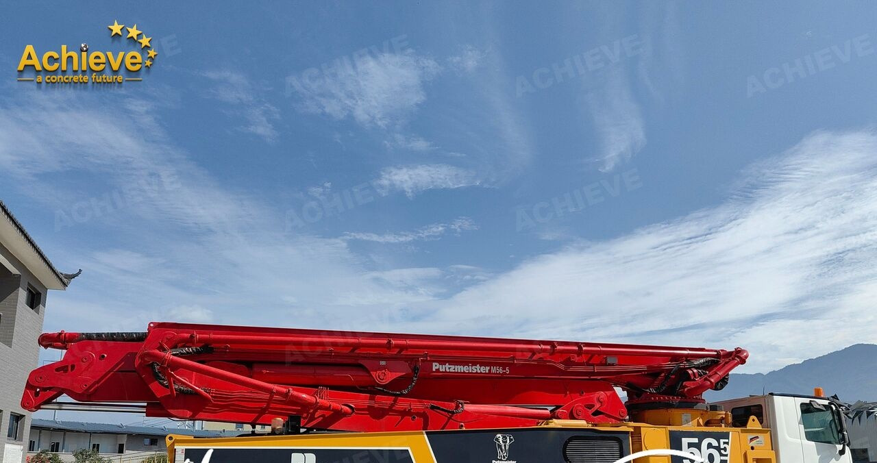 Betona sūknis Putzmeister Putzmeister  M56-4RZ Actros 4141Mercedes-Benz Concrete pump truck 【ACHIEVE】TOP CONDITION!!!: foto 10