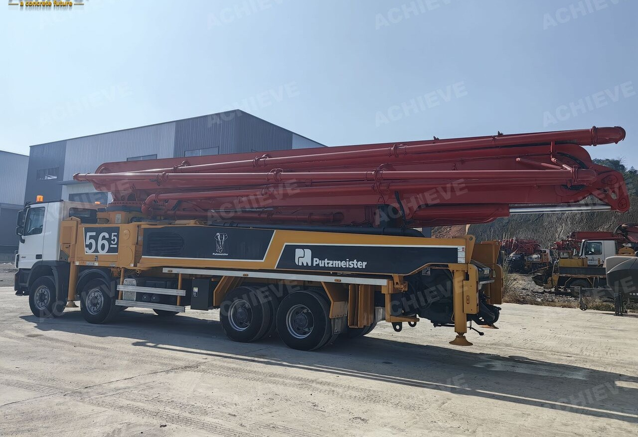 Betona sūknis Putzmeister Putzmeister  M56-4RZ Actros 4141Mercedes-Benz Concrete pump truck 【ACHIEVE】TOP CONDITION!!!: foto 18