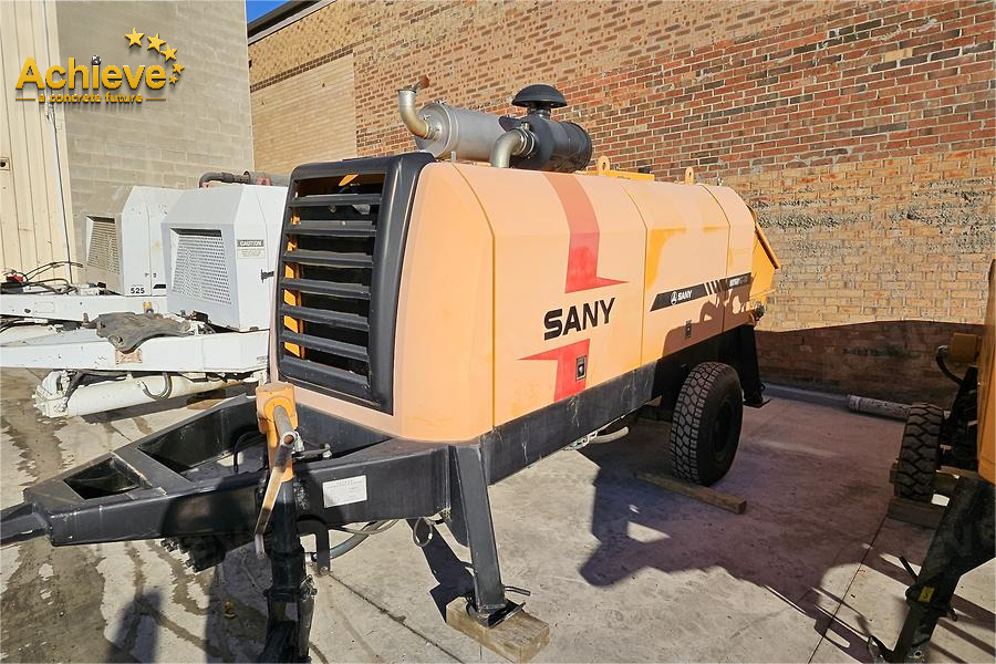 SANY SANY 【ACHIEVE】TOP CONDITION!!! demo new low hours Sany Concrete Trailer Pump 2017 HBT5008C-5S - Stacionārais betona sūknis: foto 2 SANY SANY 【ACHIEVE】TOP CONDITION!!! demo new low hours Sany Concrete Trailer Pump 2017 HBT5008C-5S - Stacionārais betona sūknis: foto 2