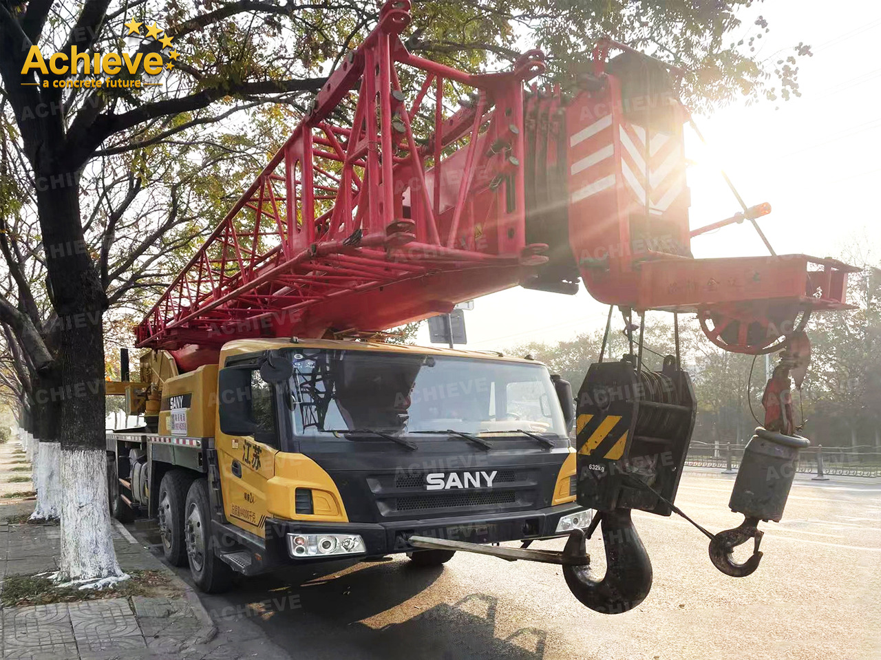 Autoceltnis Sany STC550T6 SANY TRUCK CRANE 55 TONS LIFTING CAPACITY 【ACHIEVE】TOP CONDITION!!!: foto 8