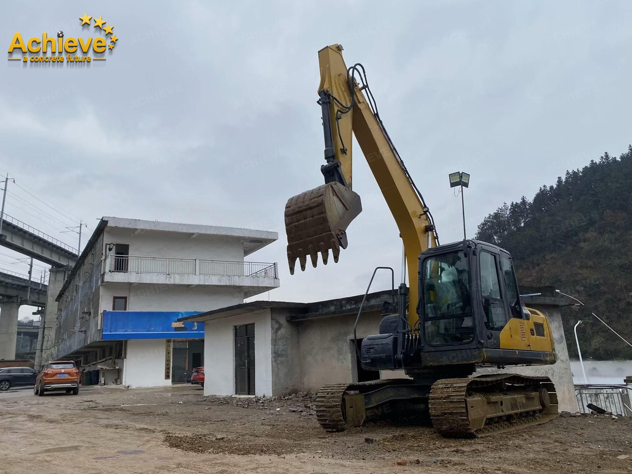 XCMG XE135D 0.32-0.61(0.52) m³ 86/2200 kw/rpm QSF3.8 260 L 99.1 kN 【ACHIEVE】 TOP CONDITION!!! - Kāpurķēžu ekskavators: foto 5 XCMG XE135D 0.32-0.61(0.52) m³ 86/2200 kw/rpm QSF3.8 260 L 99.1 kN 【ACHIEVE】 TOP CONDITION!!! - Kāpurķēžu ekskavators: foto 5