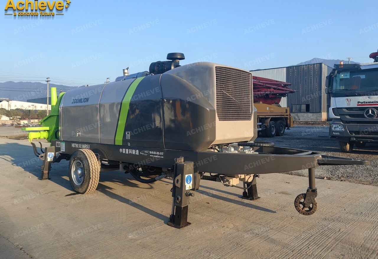 Zoomlion 2022 Zoomlion HBT 90.18.186RSU 【ACHIEVE】TOP CONDITION!!! - Stacionārais betona sūknis: foto 2 Zoomlion 2022 Zoomlion HBT 90.18.186RSU 【ACHIEVE】TOP CONDITION!!! - Stacionārais betona sūknis: foto 2