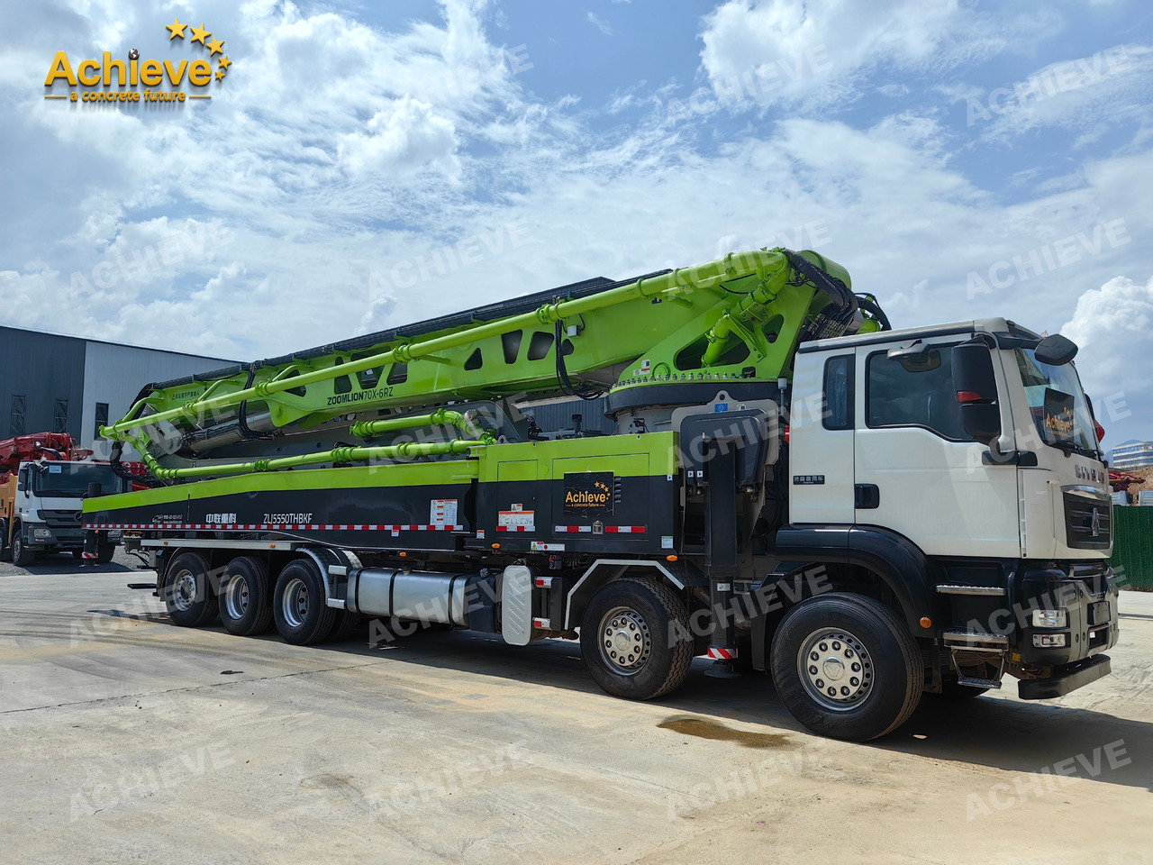 Betona sūknis Zoomlion Zoomlion 70M 70X-6RZ  Concrete pump truck ACTROS 4141 【ACHIEVE】TOP CONDITION!!!: foto 13